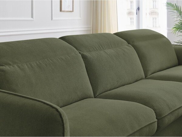 Зелен ъглов диван Achille – Bobochic Paris