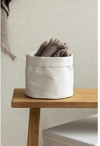Текстилна кошница ø 20x20 cm Soft Storage Round – Bigso