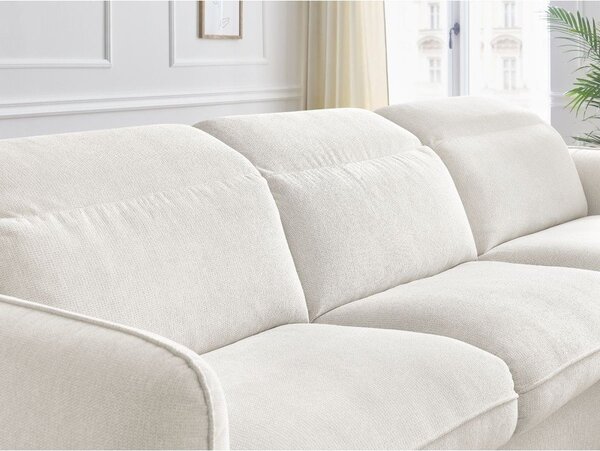 Бял ъглов диван Achille – Bobochic Paris