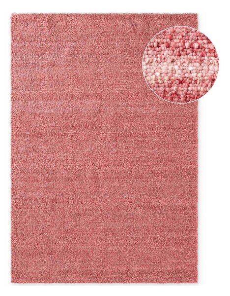 Тъмнорозов ръчно изработен килим от букле 120x170 cm Notting Hill Portobello – Ted Baker