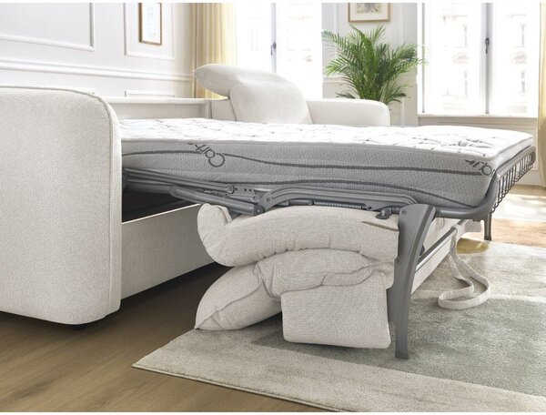 Бял ъглов диван Achille – Bobochic Paris