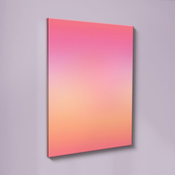Печатна върху платно картина 70x100 cm Pink Aura – Styler