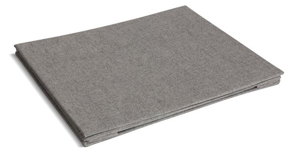 Сива текстилна кутия за съхранение с капак 46x56x16 cm Soft Storage Low – Bigso