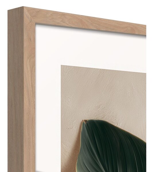 Печатна картина с включена рамка 50x70 cm Strelizia Leaf – Styler