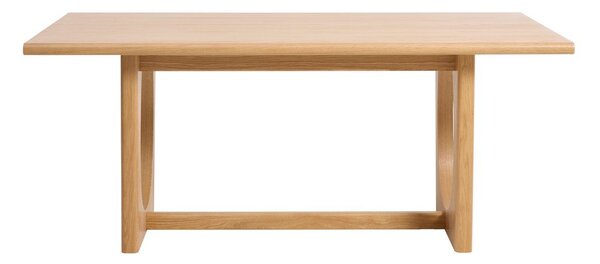 Сгъваема трапезна маса от декор от дъб 95x180 cm Flow – Unique Furniture