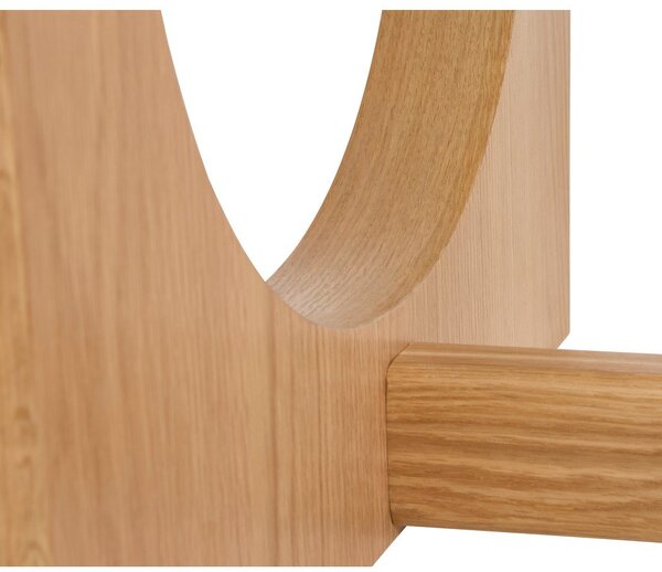 Сгъваема трапезна маса от декор от дъб 95x180 cm Flow – Unique Furniture