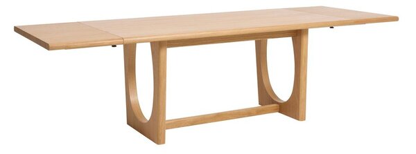 Сгъваема трапезна маса от декор от дъб 95x180 cm Flow – Unique Furniture