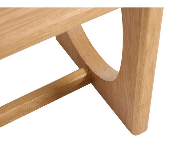 Сгъваема трапезна маса от декор от дъб 95x180 cm Flow – Unique Furniture