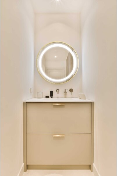 Zuma Line D251801-LED Баня огледало с подсветка 24W/230V 3000/4000/6000K IP44 златист