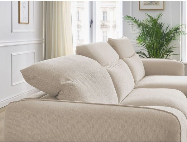 Бежов ъглов диван Achille – Bobochic Paris