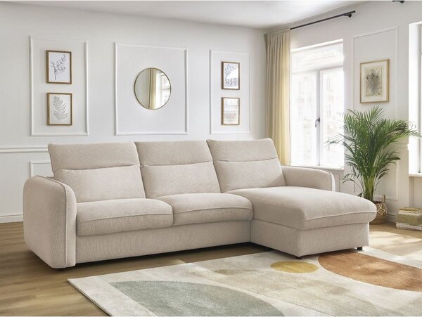 Бежов ъглов диван Achille – Bobochic Paris