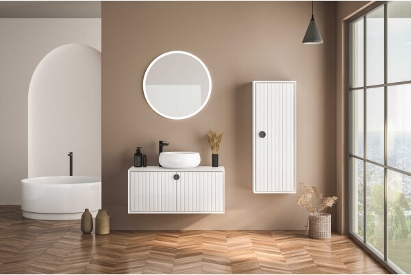 Zuma Line D2311-80-LED Димируемо огледало за баня 36W/230V 3000/4000/6000K Ø80 см IP44