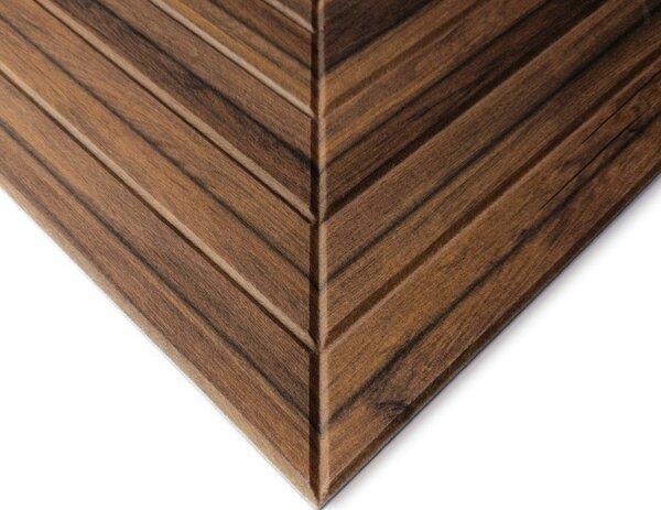 Текстилни акустични панели в комплект 2 бр. 60x60 cm Medium Timber II – Styler