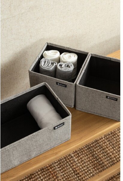 Текстилни органайзери за шкаф 3 бр. Soft Storage – Bigso