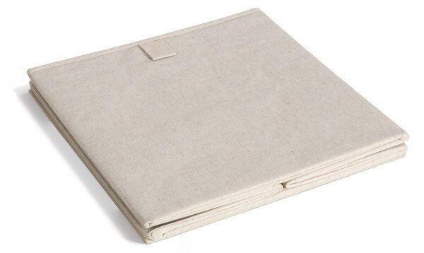 Бежова текстилна кутия за съхранение 32x31,5x31,5 cm Soft Storage Cube – Bigso