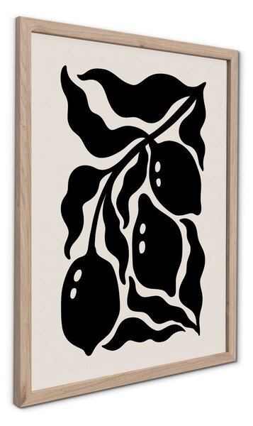 Печатна картина с включена рамка 30x40 cm Fruit – Styler