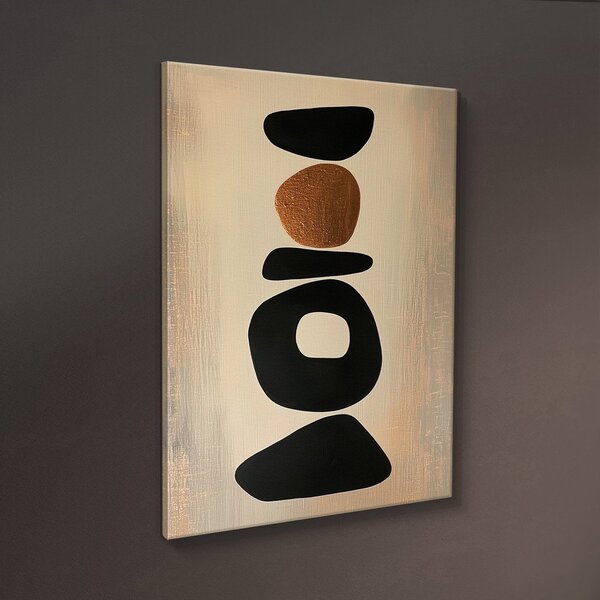 Печатна върху платно картина 70x100 cm Stones – Styler
