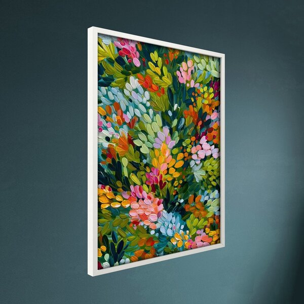 Печатна картина с включена рамка 50x70 cm Vivid Meadow – Styler