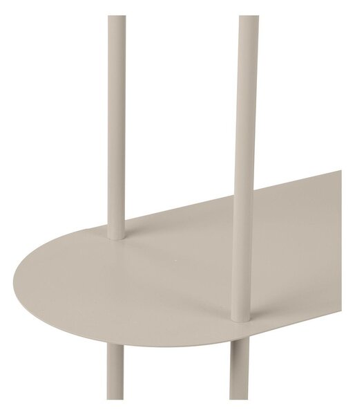 Бежов метален стелаж 118x97x31 cm Rieti – House Nordic