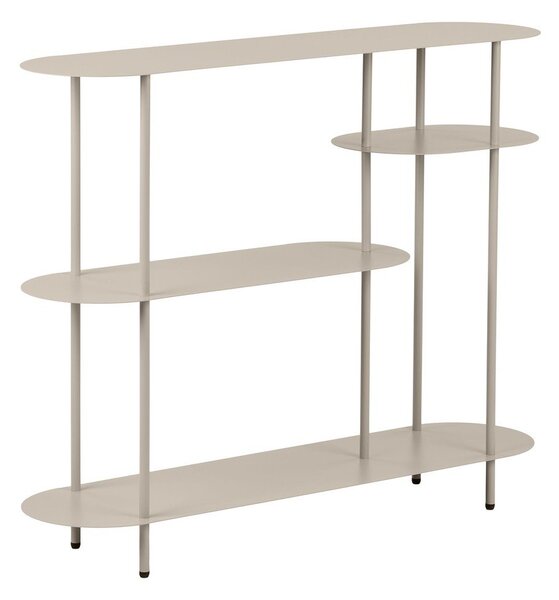 Бежов метален стелаж 118x97x31 cm Rieti – House Nordic