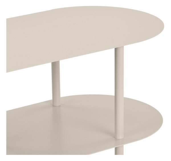 Бежов метален стелаж 118x97x31 cm Rieti – House Nordic