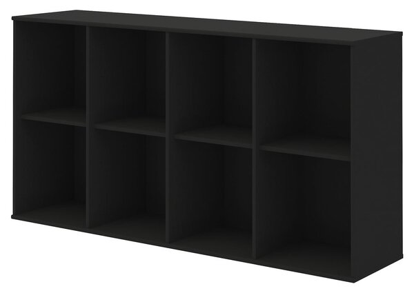 Черна модулна система от рафтове 136x69 cm Mistral Kubus - Hammel Furniture