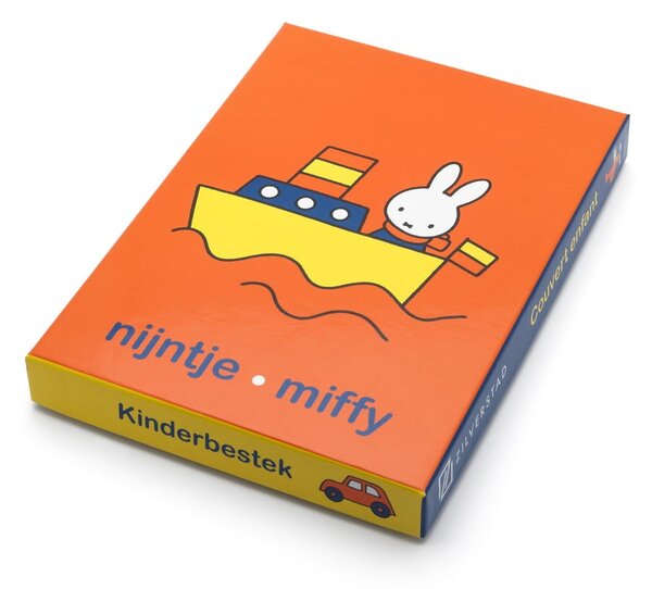 Детски прибори за хранене от неръждаема стомана в сребристо 4 бр Miffy - Zilverstad