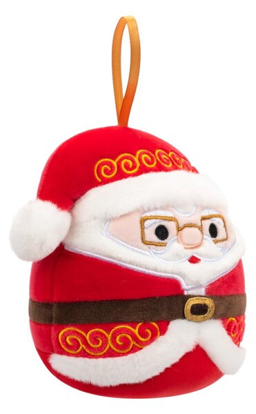 Текстилна Коледна украса ø 10 cm Santa Nick – SQUISHMALLOWS