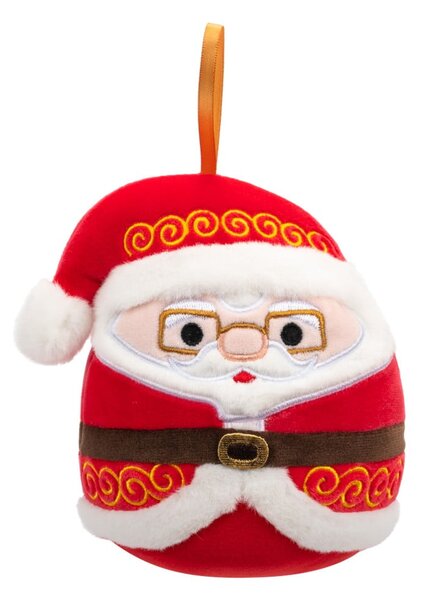 Текстилна Коледна украса ø 10 cm Santa Nick – SQUISHMALLOWS