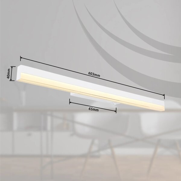 Globo 41926W - LED аплик SALLO LED/12W/230V 3000K/6000K