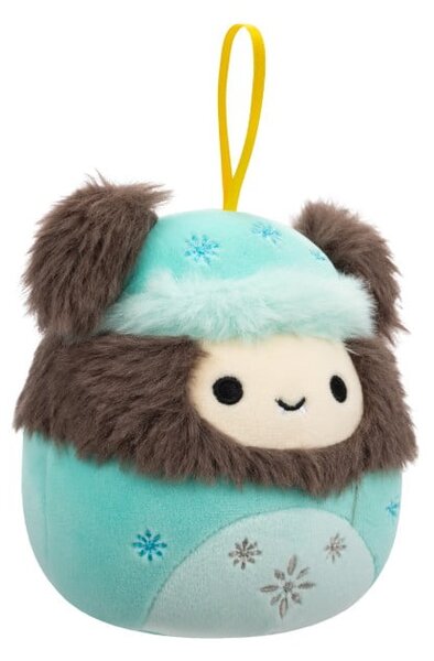 Текстилна Коледна украса ø 10 cm Yeti Rilo – SQUISHMALLOWS