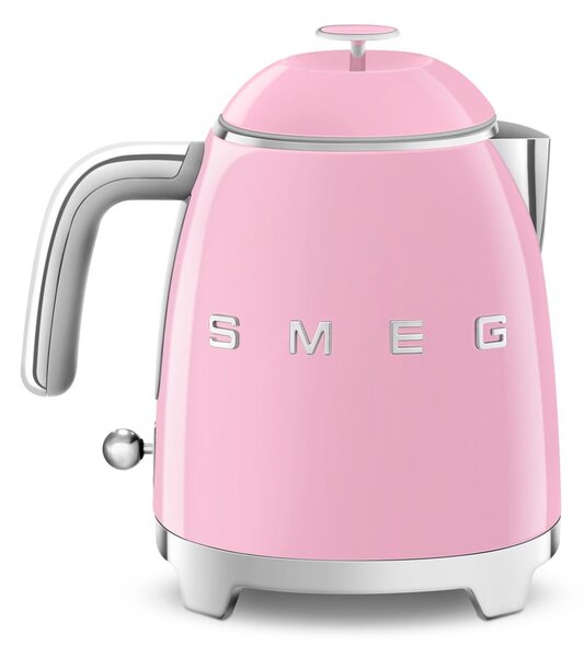 Розова електрическа кана от неръждаема стомана 800 ml Retro Style – SMEG