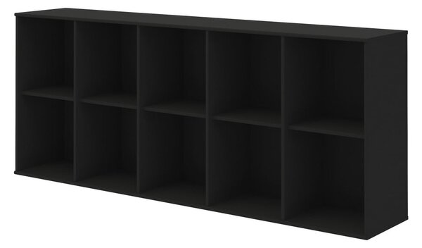 Черна модулна система от рафтове 169x69 cm Mistral Kubus - Hammel Furniture