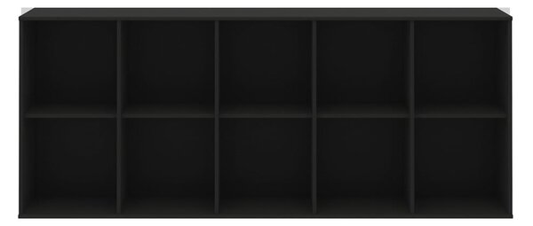 Черна модулна система от рафтове 169x69 cm Mistral Kubus - Hammel Furniture