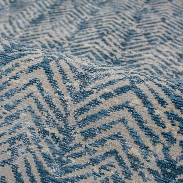Син килим 160x230 cm Lua Abstract – Flair Rugs