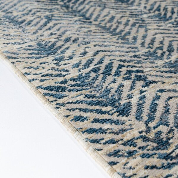 Син килим 160x230 cm Lua Abstract – Flair Rugs