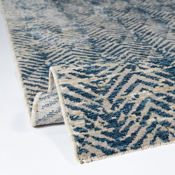 Син килим 160x230 cm Lua Abstract – Flair Rugs