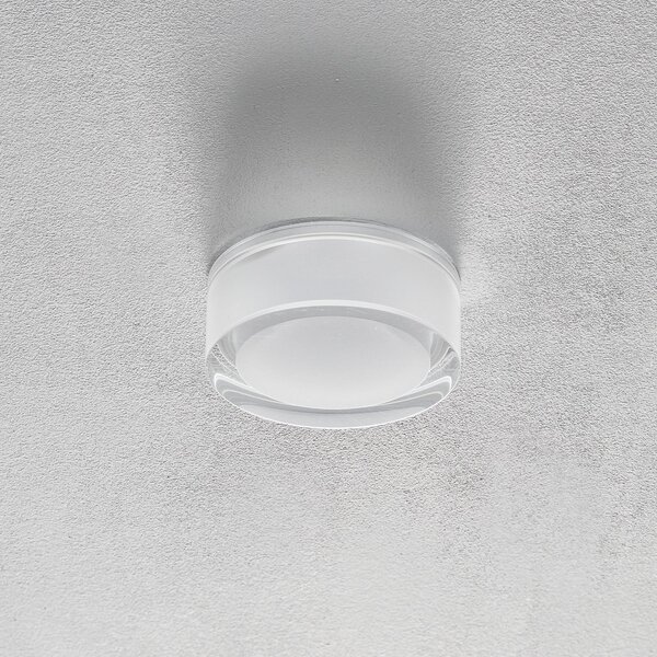 Wever & Ducré Lighting WEVER DUCRÉ Mirbi IP44 1.0 LED лампа за вграждане кръгла, Затъмняване, Бял, Баня, Пластмаса, Дизайн, Осветителни тела за вграждане кръгли