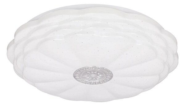 Бяло LED осветително тяло за таван 38x38 cm Victus – Candellux Lighting