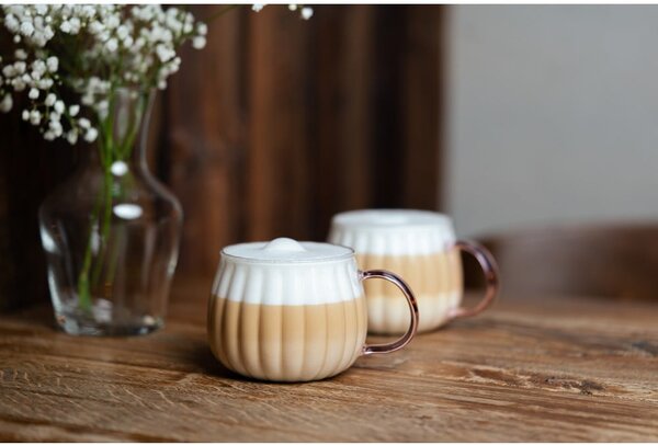 Чаши за капучино в комплект от 2 бр. 350 ml Tulip – Vialli Design