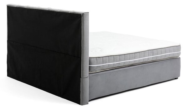 Сиво боксспринг легло 180x200 cm Olia Bold Line – Bonami Selection