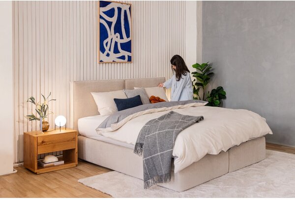 Бежово боксспринг легло 180x200 cm Olia Bold – Bonami Selection