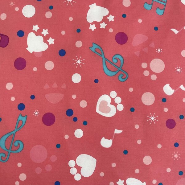Памучно детско спално бельо за единично легло 140x200 cm Gabby's Dollhouse - Jerry Fabrics
