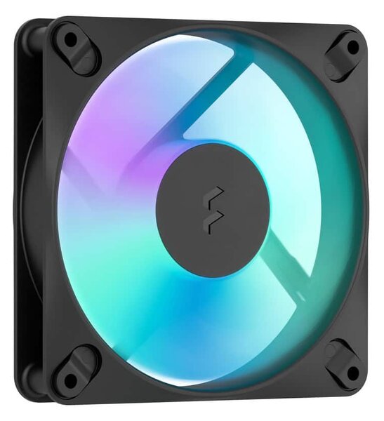 Вентилатор 120mm, Fractal Design Dynamic 3, 3-pin, 2200 rpm, черен, 1 бр., RGB подсветка