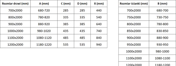 Mexen Exo душ кабина с врати 80 x 100 см, прозрачна, черна - 8182-080-100-70-00