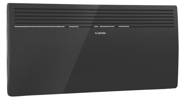 Klarstein Hot Spot Slimcurve, отоплител, 80 x 40 см, 40 м², 2000 W, 5 - 40 °C, IP24, черен