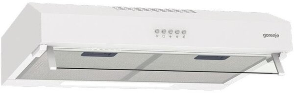Абсорбатор Gorenje WHU629EW/M, свободностоящ, 249m3, 1 мотор, бял, LED светлина, електронно управление