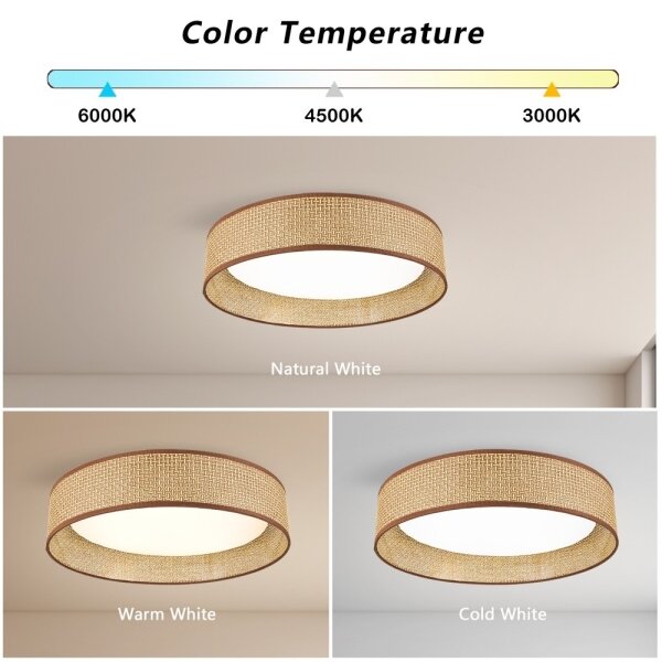 Immax NEO 07288L - LED+CCT димируемо таванно осветително тяло LONA 36W/230V Ø 45,5 cm с дистанционно управление