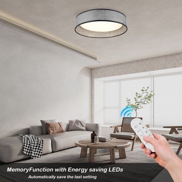 Immax NEO 07287L - LED+CCT димируемо осветително тяло LONA 36W/230V Ø 45,5 см + с дистанционно управление