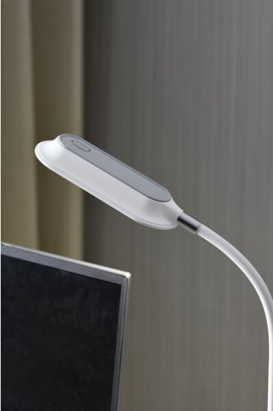 Immax 08997L - LED+CCT димируема настолна лампа с щипка CLIP 7,5W/230V бяла